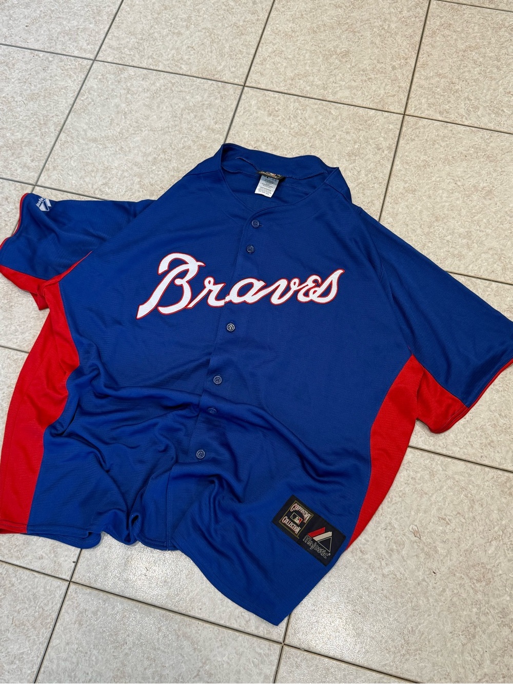 Majestic Cooperstown Jason Heyward Atlanta Braves Jersey